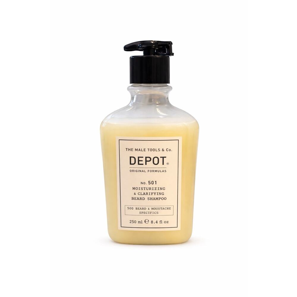 Depot No.501 Beard Shampoo Moisturizing & Clarifying 8.4 fl oz / 250 ml
